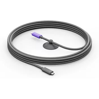 USB-kaapeli Logitech 952-000195 USB 3.2 Gen 2 5 m USB-C grafiitti violetti