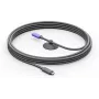 USB-kaapeli Logitech 952-000195 USB 3.2 Gen 2 5 m USB-C grafiitti violetti