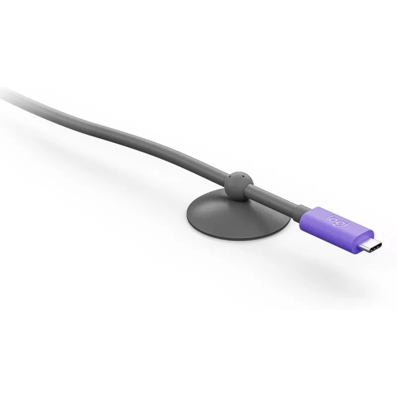 USB-kaapeli Logitech 952-000195 USB 3.2 Gen 2 5 m USB-C grafiitti violetti