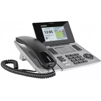 IP-puhelin AGFEO ST 56 hopea LCD