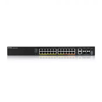 Zyxel XGS2220-30HP hallittava L3 Gigabit Ethernet (10/100/1000) Power over Ethernet (PoE) musta