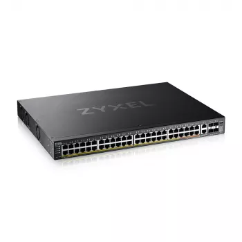 Zyxel XGS2220-54FP hallittava L3 Gigabit Ethernet (10/100/1000) Power over Ethernet (PoE)