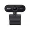 Sandberg USB-verkkokamera Flex 1080P HD, 2 MP, 1920 x 1080 pikseliä, Full HD, 30 fps, USB, musta