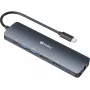 Sandberg USB-C 8K -näyttötelakka USB 3.2 Gen 1 Type-C 100W Power Delivery