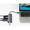 Sandberg USB-C 8K -näyttötelakka USB 3.2 Gen 1 Type-C 100W Power Delivery