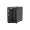 QNAP TS-253E NAS-torni Intel® Celeron® J6412 8 GB 0 TB QNAP QTS musta