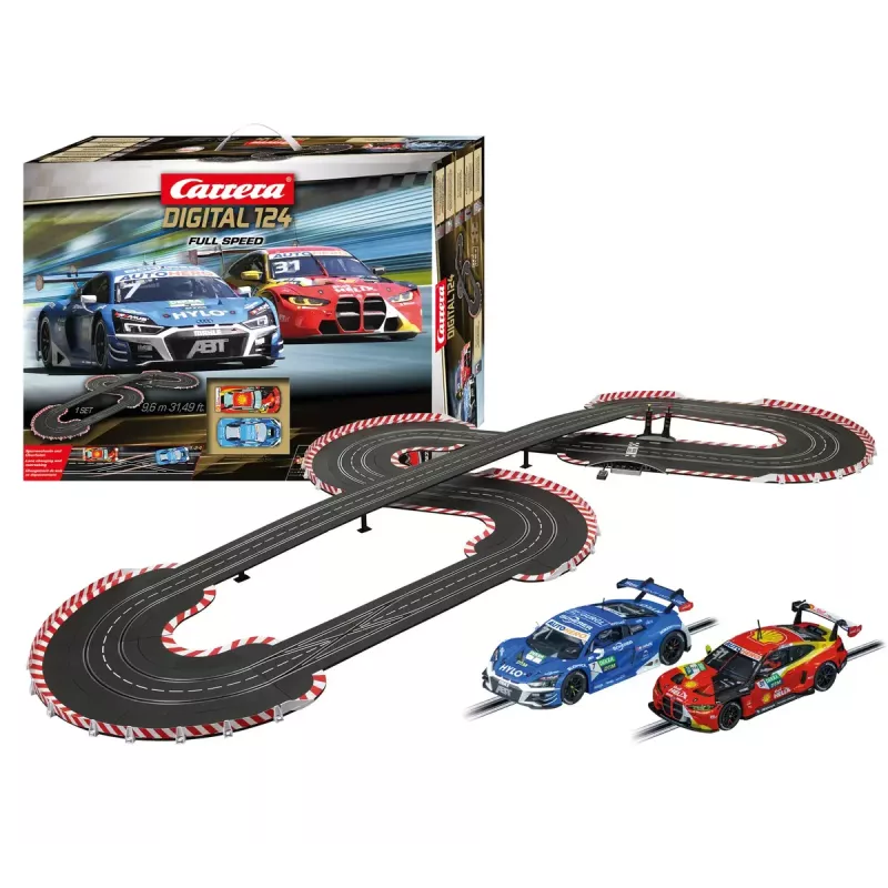 Rennfahrzeug- ja ratasarjat CARRERA Carrera Full Speed Multicolour