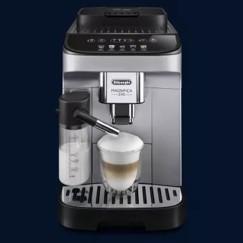 Espressokeitin De’Longhi Magnifica ECAM 290.61.SB — täysautomaattinen, 1,8 l vesisäiliö, kosketusohjaus, 1450 W, hopea