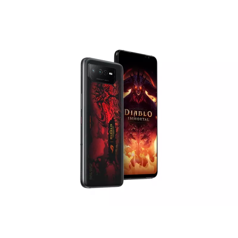 ASUS ROG Phone 6 Diablo Immortal Edition 17,2 cm (6,78 inch) Dual SIM Android 12 5G USB Type-C 16 GB 512 GB 6000 mAh musta, punainen