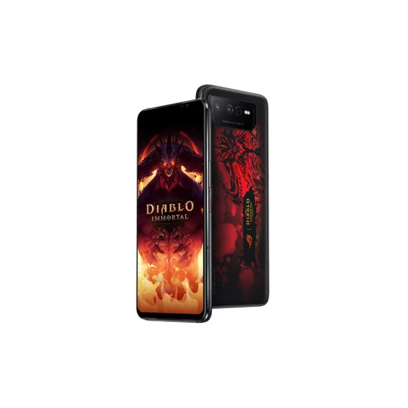 ASUS ROG Phone 6 Diablo Immortal Edition 17,2 cm (6,78 inch) Dual SIM Android 12 5G USB Type-C 16 GB 512 GB 6000 mAh musta, punainen
