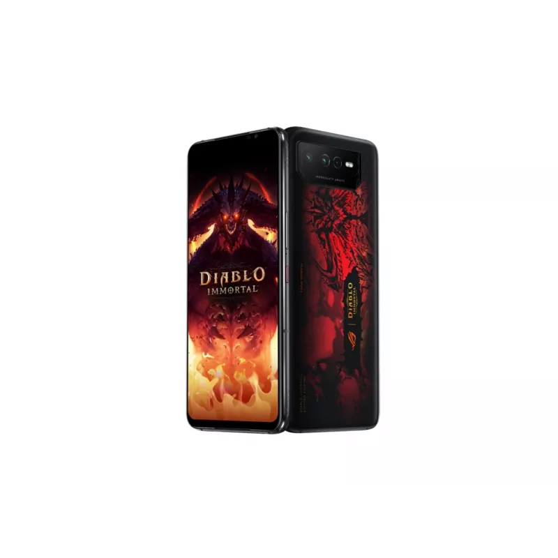 ASUS ROG Phone 6 Diablo Immortal Edition 17,2 cm (6,78 inch) Dual SIM Android 12 5G USB Type-C 16 GB 512 GB 6000 mAh musta, punainen