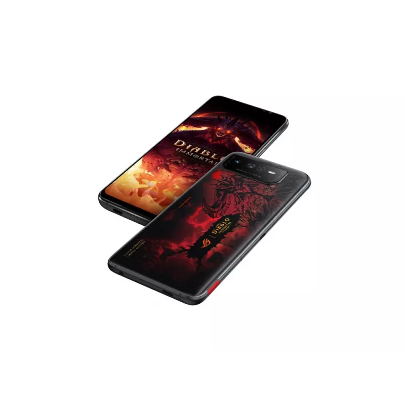 ASUS ROG Phone 6 Diablo Immortal Edition 17,2 cm (6,78 inch) Dual SIM Android 12 5G USB Type-C 16 GB 512 GB 6000 mAh musta, punainen