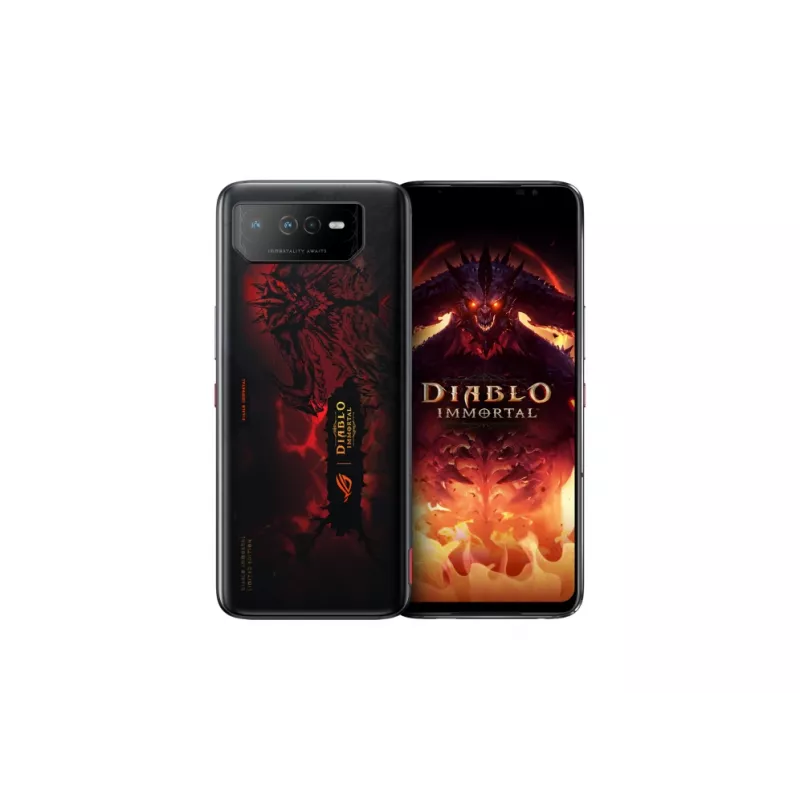 ASUS ROG Phone 6 Diablo Immortal Edition 17,2 cm (6,78 inch) Dual SIM Android 12 5G USB Type-C 16 GB 512 GB 6000 mAh musta, punainen