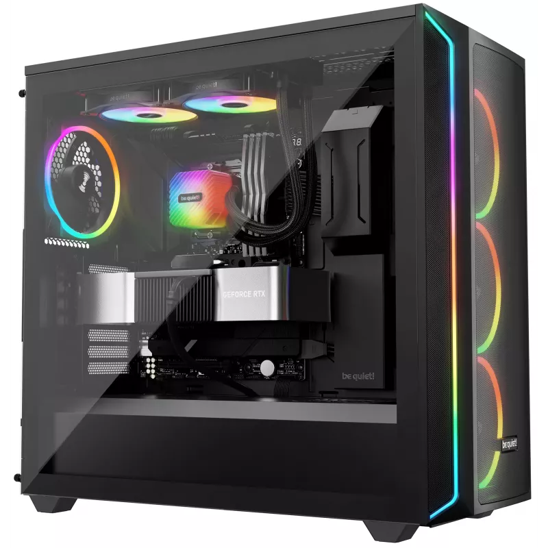 be quiet! LIGHT LOOP 240mm musta prosessori all-in-one-nestekühler 12 cm 1 kpl