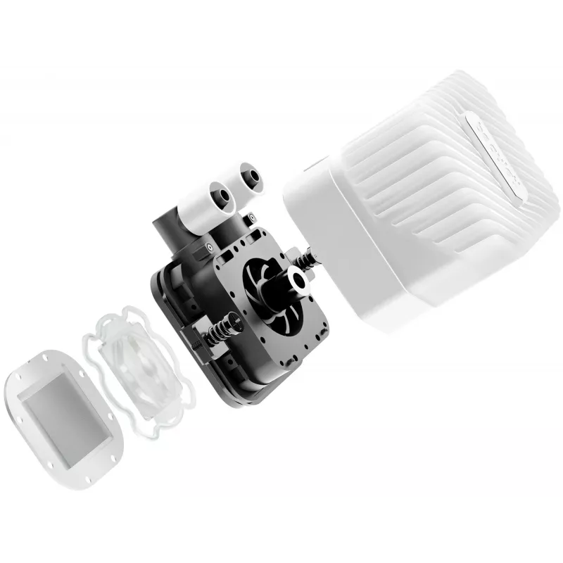 be quiet! LIGHT LOOP 240mm valkoinen prosessori all-in-one-nestekühler 12 cm 1 kpl