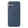Apple Silicone Case MagSafe-yhteensopiva iPhone 16 Plus Denim