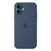 Apple Silicone Case MagSafe-yhteensopiva iPhone 16 Plus Denim