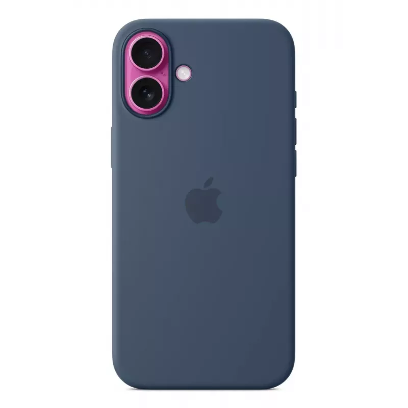 Apple Silicone Case MagSafe-yhteensopiva iPhone 16 Plus Denim