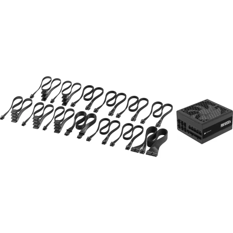CORSAIR virtalähde - 1000W RMx Series RM1000x 24-pin ATX musta