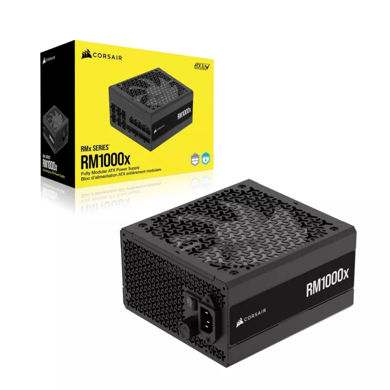 CORSAIR virtalähde - 1000W RMx Series RM1000x 24-pin ATX musta