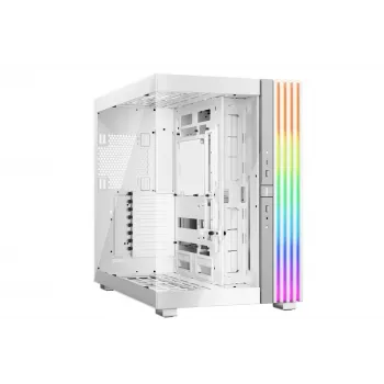 PC-kotelo be quiet! LIGHT BASE 900 DX valkoinen Full Tower — ATX/EATX-tuki, lasinen sivupaneeli, Multi-RGB, max. GPU 495 mm, CPU-jäähdyttimen korkeus 190 mm