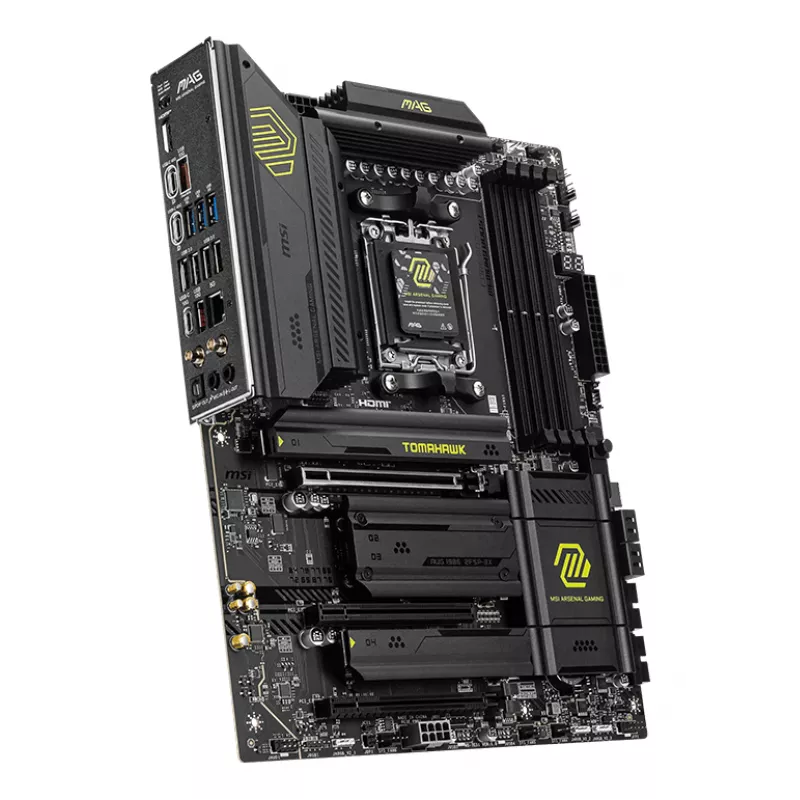 Emolevy MSI MAG X870 TOMAHAWK WIFI — AMD X870, kanta AM5, ATX, DDR5, Wi‑Fi 7, 2,5GbE
