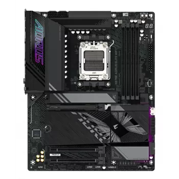 Emolevy GIGABYTE X870E AORUS ELITE WIFI7 ATX, AMD X870E, kanta AM5, DDR5, 4x DIMM, Wi‑Fi 7, 2,5Gb LAN