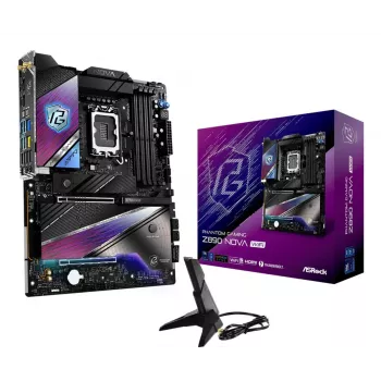 ASRock emolevy Z890 Nova Wifi LGA1851 Intel Z890 4 x DDR5 1 x HDMI 2.1 TMDS/FRL 8G 2 x Thunderbolt 4 ATX