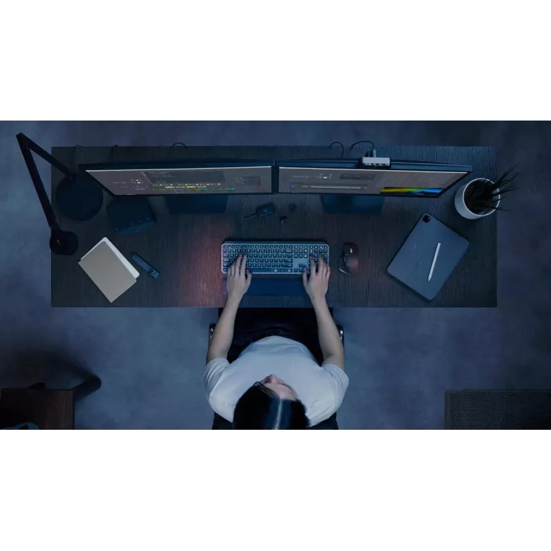 LOGITECH Mx Keys S Combo - grafiitti - Qwertz Deu