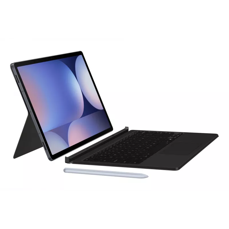 Samsung EF-DX825 QWERTZ German Pogo Pin musta