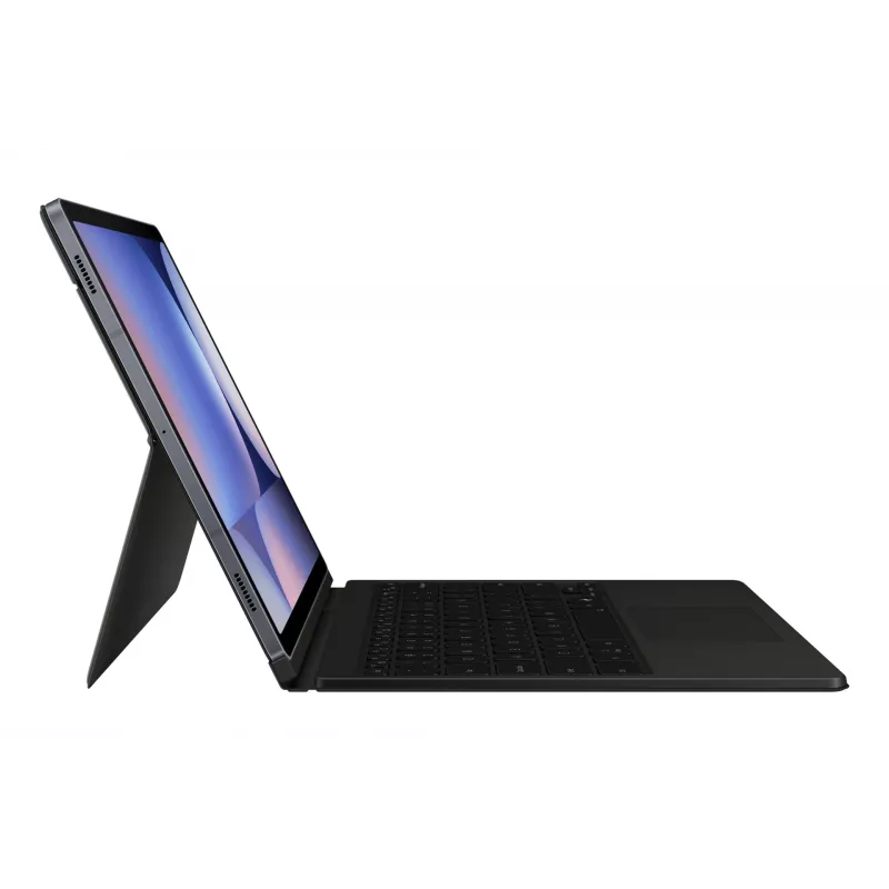 Samsung EF-DX825 QWERTZ German Pogo Pin musta