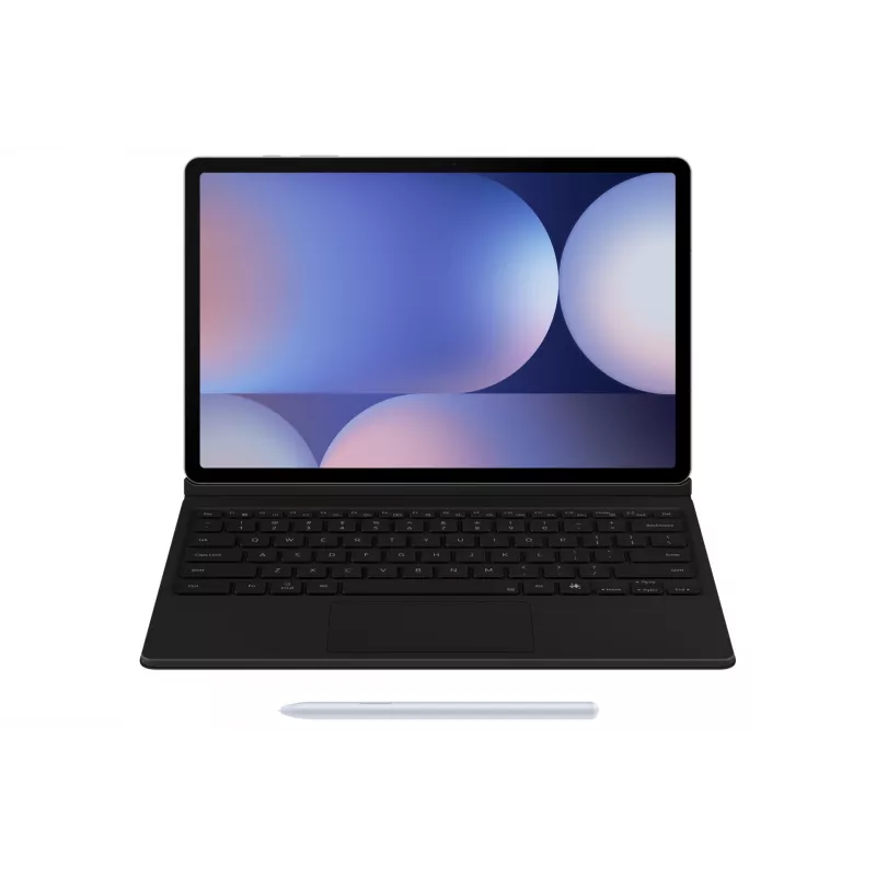 Samsung EF-DX825 QWERTZ German Pogo Pin musta