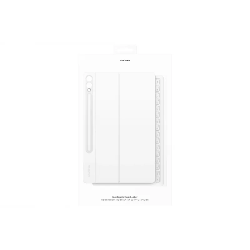 Samsung EF-DX825 QWERTZ saksalainen Pogo Pin valkoinen