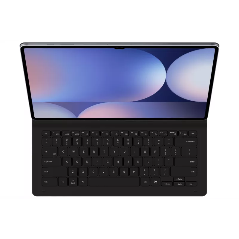 Samsung EF-DX920 QWERTZ saksalainen Pogo Pin musta