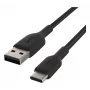 Belkin CAB002BT1MBK USB-kaapeli 1 m USB-A - USB-C musta