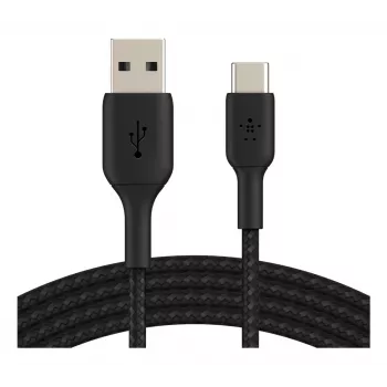 Belkin CAB002BT1MBK USB-kaapeli 1 m USB-A - USB-C musta