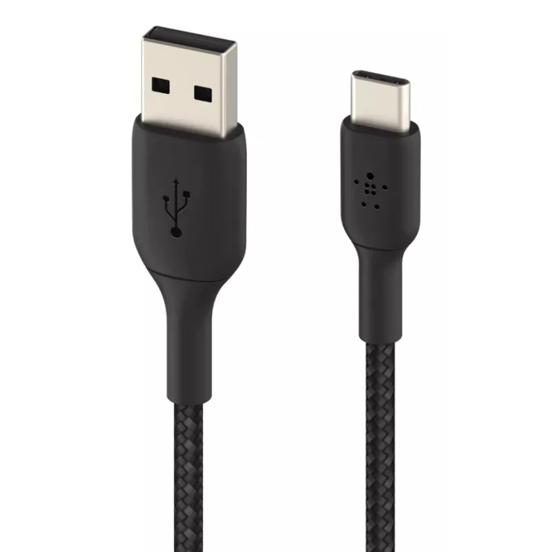 Belkin CAB002BT1MBK USB-kaapeli 1 m USB-A - USB-C musta