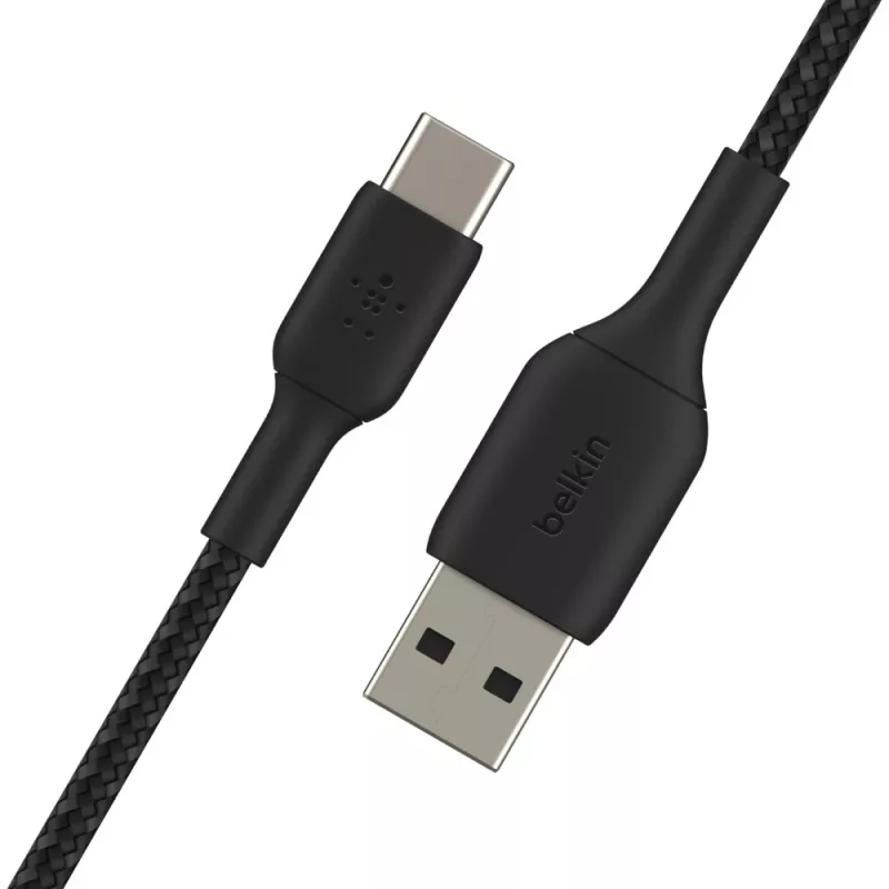 Belkin CAB002BT1MBK USB-kaapeli 1 m USB-A - USB-C musta