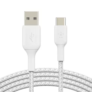 USB-kaapeli Belkin BoostCharge CAB002BT2MWH 2 m USB A - USB C valkoinen