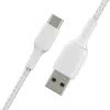 USB-kaapeli Belkin BoostCharge CAB002BT2MWH 2 m USB A - USB C valkoinen