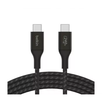 BELKIN USB-kaapeli - BoostCharge - USB-C - USB-C -kaapeli 240 W - 1 m - musta