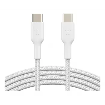 USB-kaapeli Belkin CAB004BT1MWH2PK USB 2.0 1 m USB C valkoinen