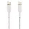 USB-kaapeli Belkin CAB004BT1MWH2PK USB 2.0 1 m USB C valkoinen