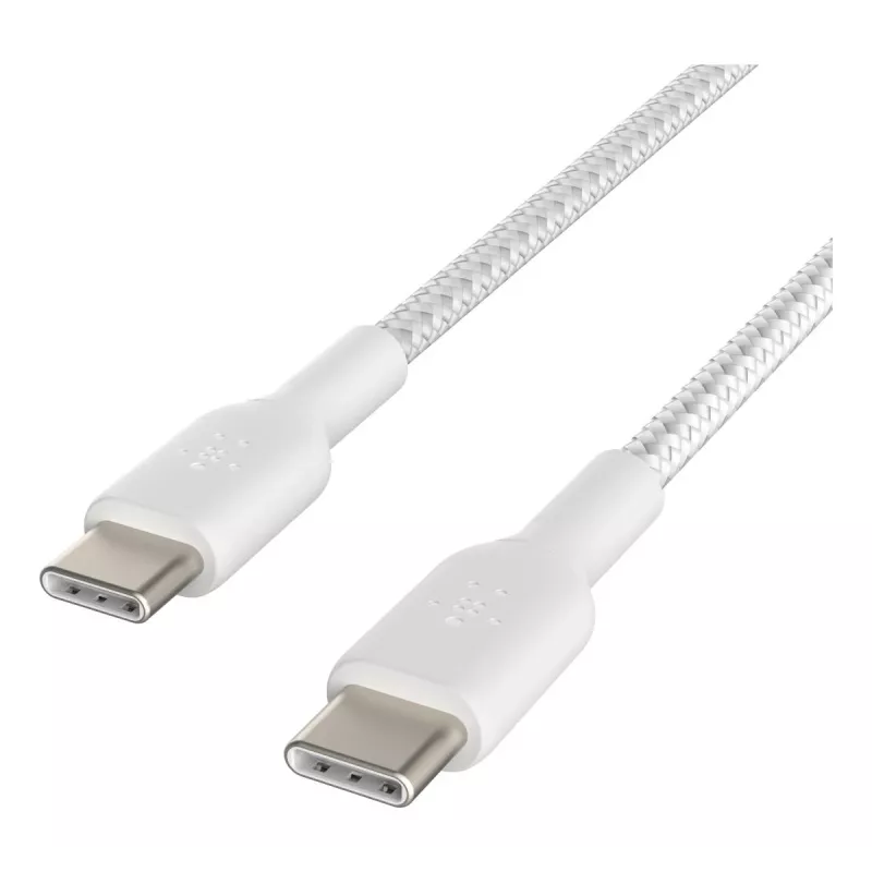 USB-kaapeli Belkin CAB004BT1MWH2PK USB 2.0 1 m USB C valkoinen