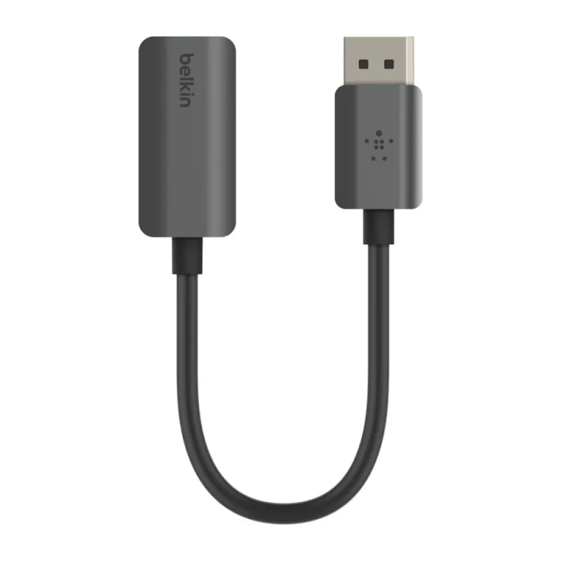 BELKIN DisplayPort - HDMI -sovitin 4K HDR musta/harmaa