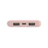 BELKIN 10k mAh varavirtalähde USB-C/USB-A 15W – pinkki