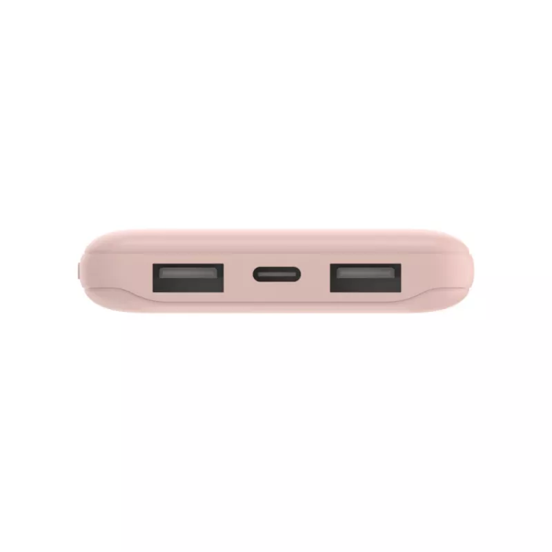 BELKIN 10k mAh varavirtalähde USB-C/USB-A 15W – pinkki