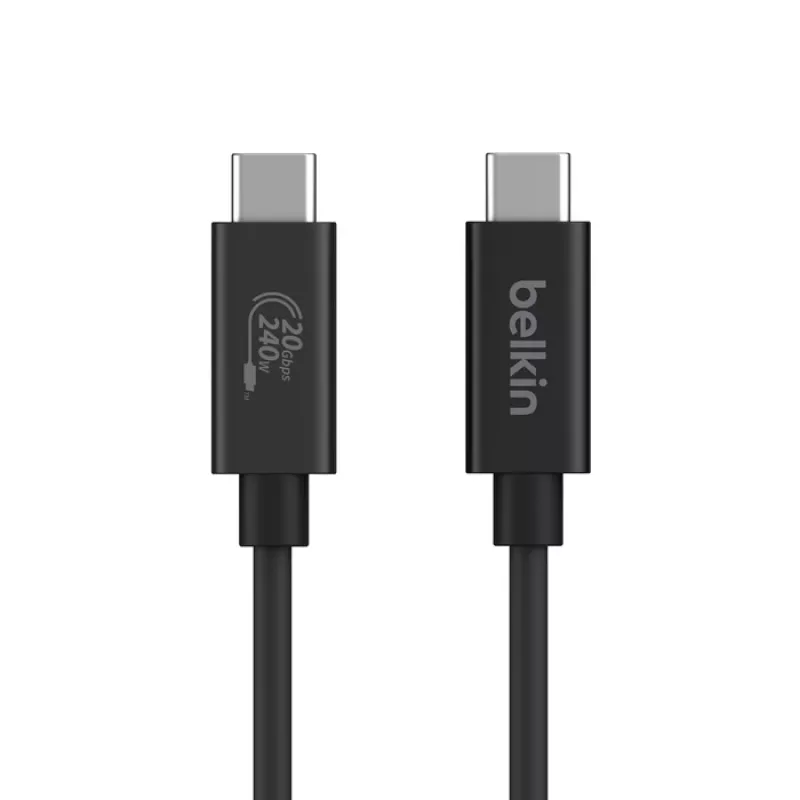 USB-kaapeli Belkin INZ004BT2MBK USB4 Gen 2x2 2 m USB-C musta