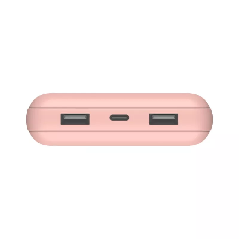 BELKIN varavirtalähde 20k USB-A ja USB-C 15 W pinkki