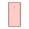 BELKIN varavirtalähde 20k USB-A ja USB-C 15 W pinkki